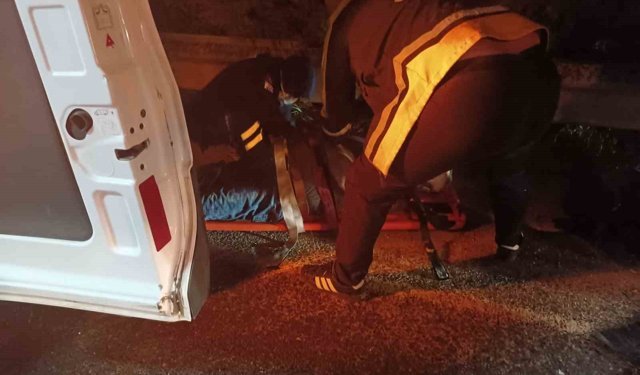 Otomobilin çarptığı yaya ağır yaralandı