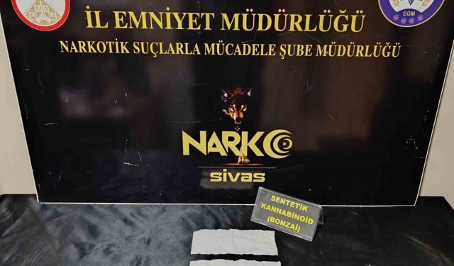 Sivas polisi uyuşturucu tacirlerine geçit vermedi