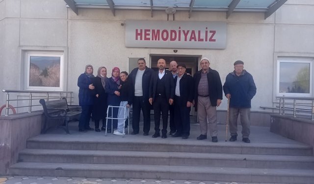 Tokat Devlet Hastanesi’nde hemodiyaliz hastalarına yüz güldüren hizmetler