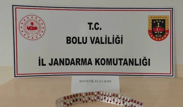 Bolu'da jandarmadan uyuşturucu operasyonu: 3 gözaltı