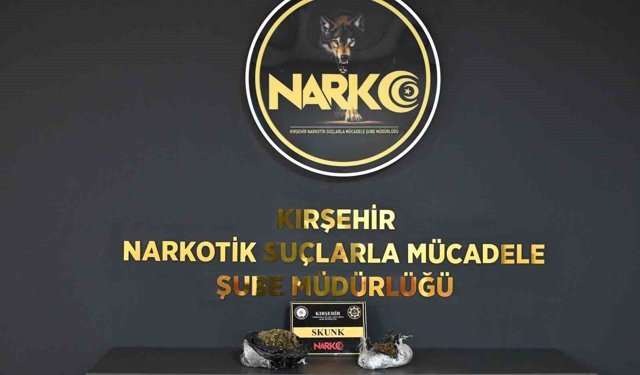 Kırşehir'de uyuşturucu operasyonu: 2 kişi tutuklandı