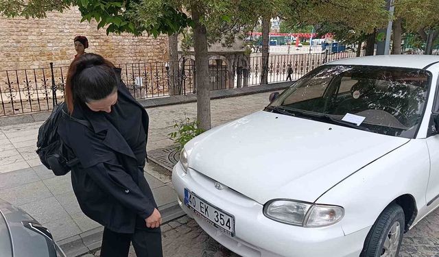 Otomobilin kaputuna giren kediyi itfaiye ekipleri kurtardı