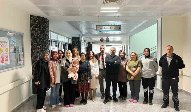 Polatlı Duatepe Devlet Hastanesi'nde 'Pembe Kod' tatbikatı yapıldı