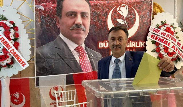 BBP Tokat İl Başkanı Mustafa Omalar güven tazeledi