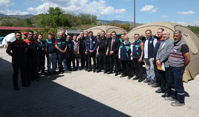 Tokat Belediyesi Afetlere Karşı Teyakkuzda! Arama Kurtarma Ekibi Kuruldu
