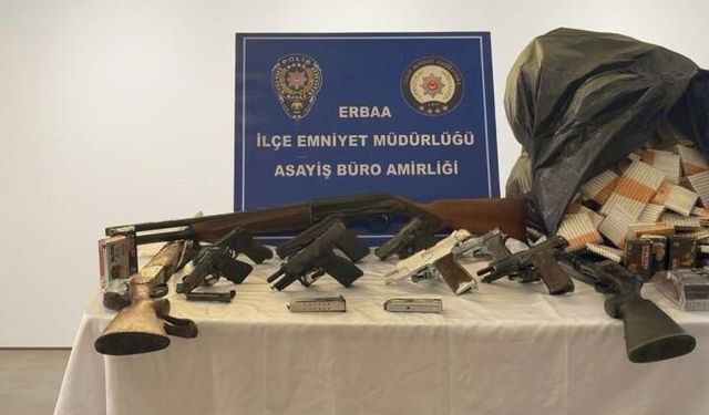Tokat'ta Silah Kaçakçılarına Darbe! Erbaa'da Eş Zamanlı Operasyon