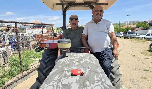 17 yıl önce Ankara'da çalınan traktörleri, Yozgat'ta ortaya çıktı