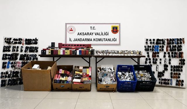 Aksaray'da 25 milyonluk kaçakçılığa jandarma darbesi