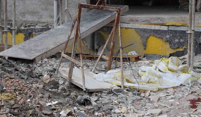 Amasya'da inşaattan düşen işçi hayatını kaybetti