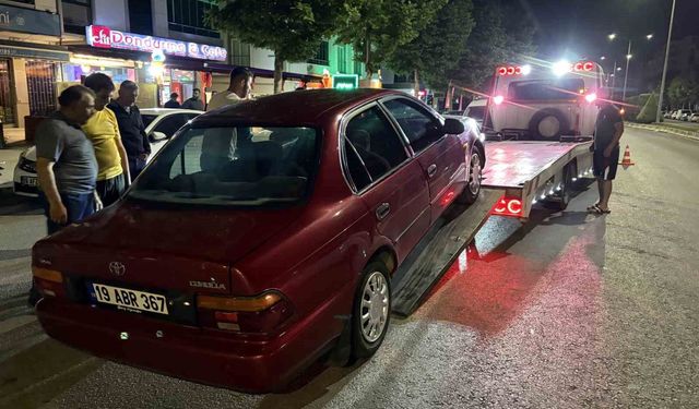 Çorum'da zincirleme kaza: 2 yaralı