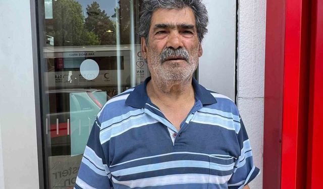Dolandırıcıların hedefi olan yaşlı adam gerçek polisleri görünce ikna oldu