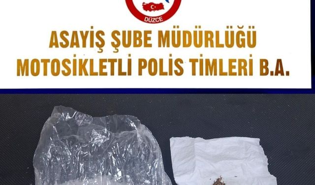Düzce'de uyuşturucu ile mücadele sürüyor
