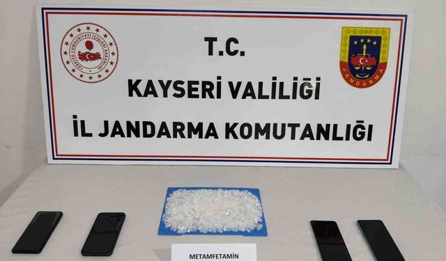 Kayseri'de uyuşturucu operasyonu: 4 gözaltı