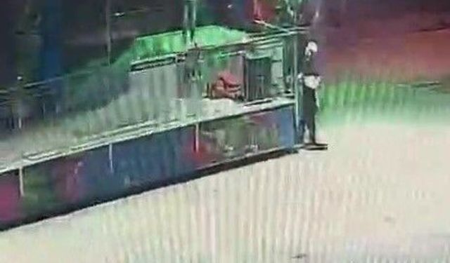 Lunaparktaki ölümlü kazanın görüntüsü kamerada