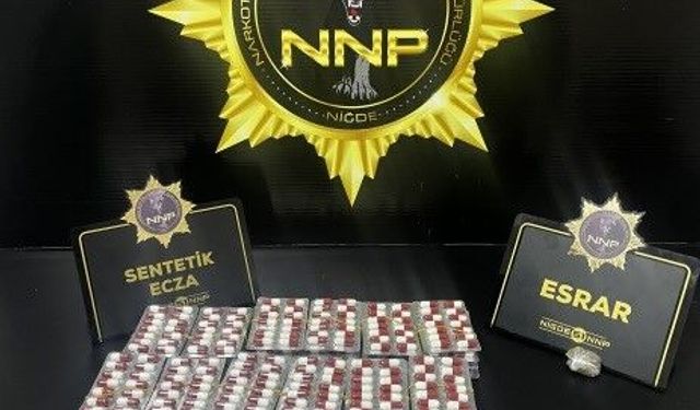 Niğde'de narkotik operasyonu: 1 tutuklama