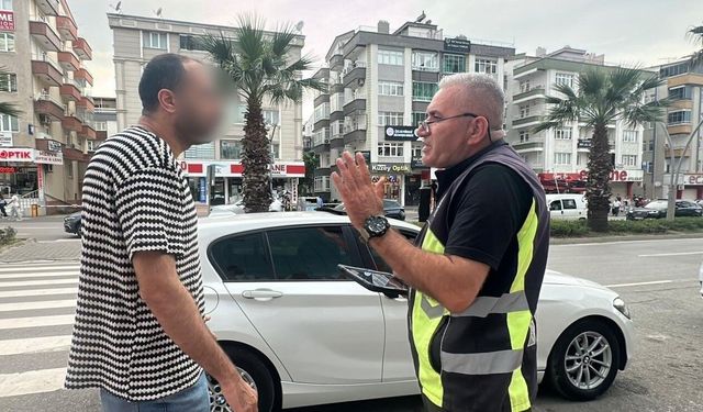 Samsun'da korsan taksi denetimi: 3 sürücüye 300 bin TL ceza