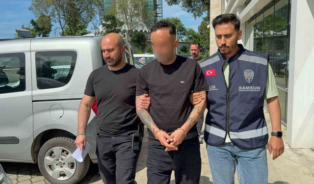 Samsun'da silahla yaralama şüphelisi tutuklandı