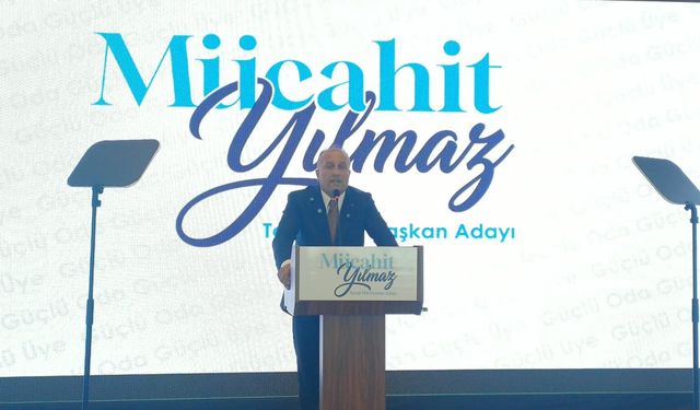 Tokat TSO Başkan Adayı Mücahit Yılmaz’dan görkemli başlangıç “Birlikte Başaracağız Birlikte Yöneteceğiz”