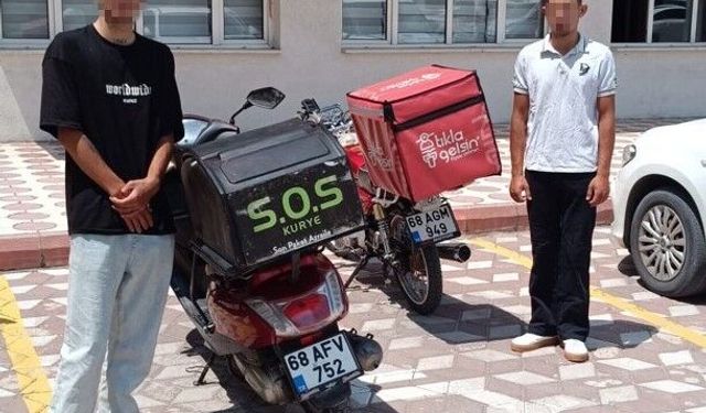 Aksaray'da şok eden görüntüler, oyun parkına motosikletle çıktılar