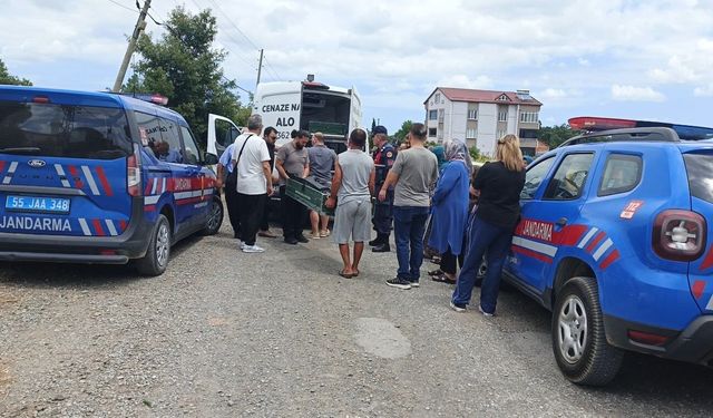 Bafra'da 92 yaşındaki kadın tarlada yanmış halde bulundu