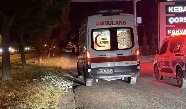 Bolu'da düğünde kavgayı ayırmaya çalışan baba ile oğlu yaralandı