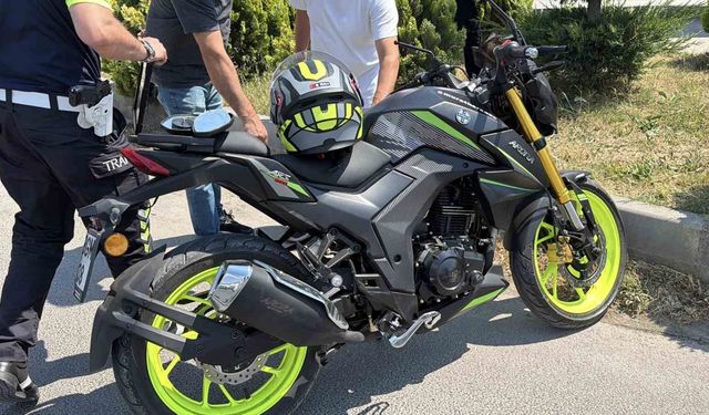 Bolu'da motosiklet ile elektrikli motosiklet çarpıştı: 1 yaralı