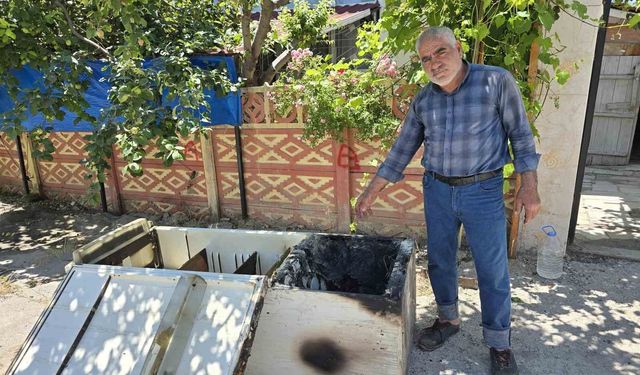 Bomba gibi patlayan buzdolabı sonrası evde büyük maddi hasar oluştu