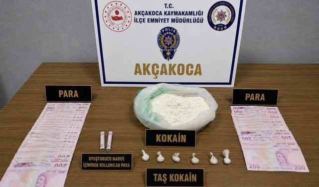 Düzce'de uyuşturucu operasyonu: 1 tutuklama