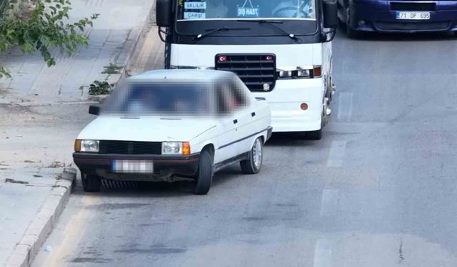Ehliyetsiz sürücünün kaçış planını dron bozdu: Hem sürücüye hem araç sahibine ceza