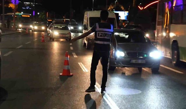 Kayseri'de 725 polis ile huzur-asayiş uygulaması