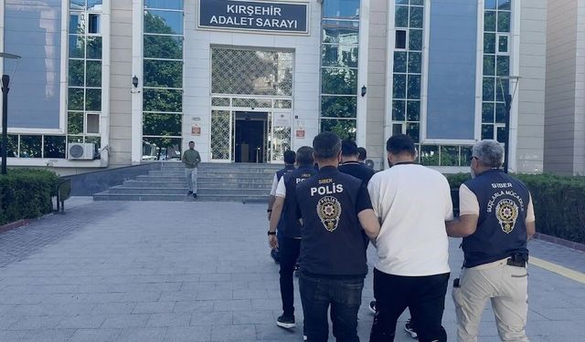 Kırşehir merkezli bahis operasyonu 4 şüpheli yakalandı