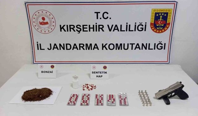 Kırşehir'de uyuşturucu operasyonu