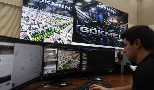Konya'da güvenlik gökyüzüne taşındı, yapay zeka destekli 'GÖKMEN' 7/24 görevde