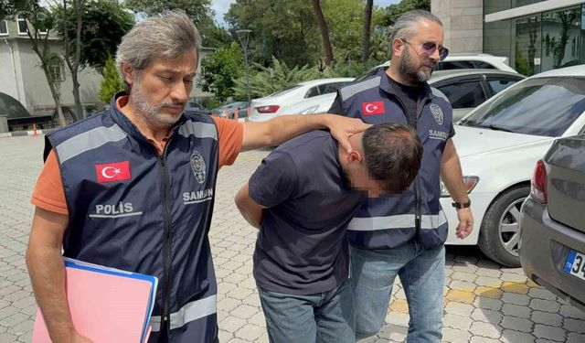 Samsun'da 1,5 milyonluk vurgun yapan sahte polis tutuklandı