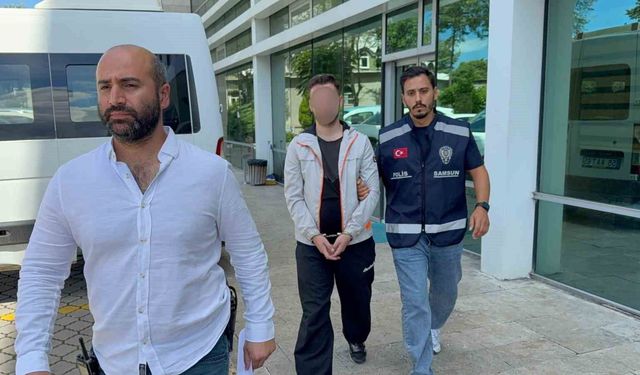 Samsun'da bir kişiyi bıçaklayan genç tutuklandı
