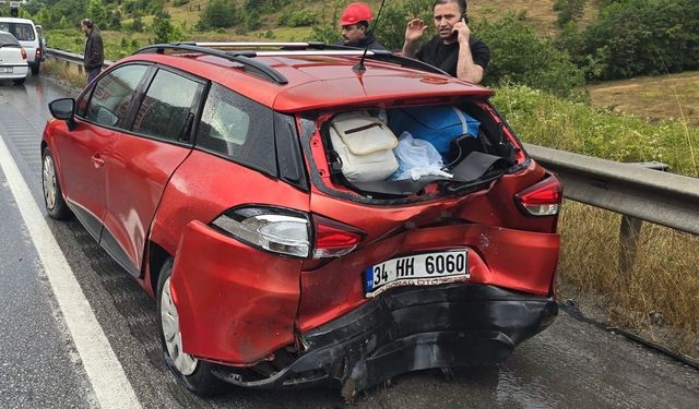 Samsun'da iki araç çarpıştı: 4 yaralı