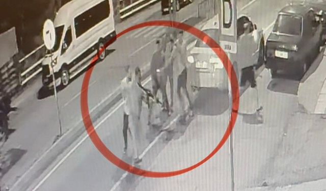 Sokak ortasında pompalı tüfekli dehşetin güvenlik kamerası görüntüsü ortaya çıktı