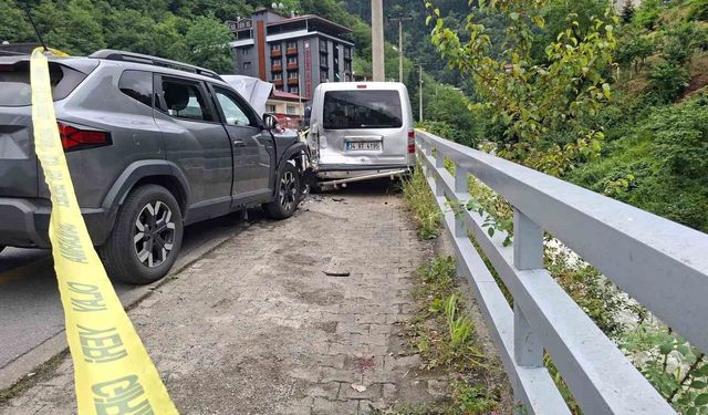 Trabzon'da trafik kazası: 7 Arap turist yaralı