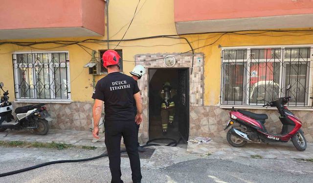 Yaramaz çocukların evcilik oyunu yürekleri ağza getirdi: Az kalsın ev yanıyordu