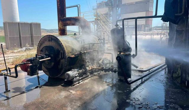 Yozgat'ta plent tesisinde patlama: Erken müdahale faciayı önledi