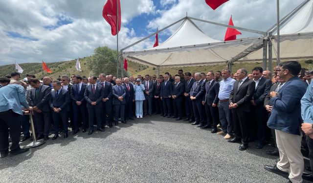 Çamlıbel Tüneli'nin Temeli Törenle Atıldı