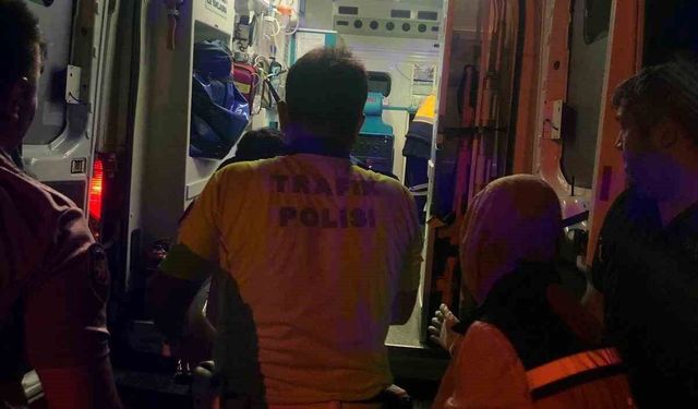 Elektrikli bisikletten düşen 15 yaşındaki çocuk yaralandı