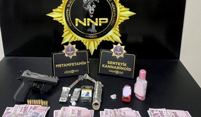 Niğde'de narkotik operasyonu: 2 tutuklama