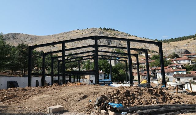 Tokat’ta İkinci İtfaiye İstasyonu Erenler Mahallesi’nde Yükseliyor