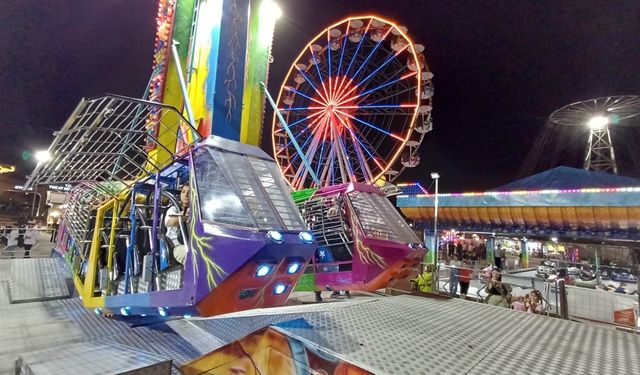 Tokat'ta Yaz Akşamlarının Vazgeçilmez Adresi Lunapark Oluyor