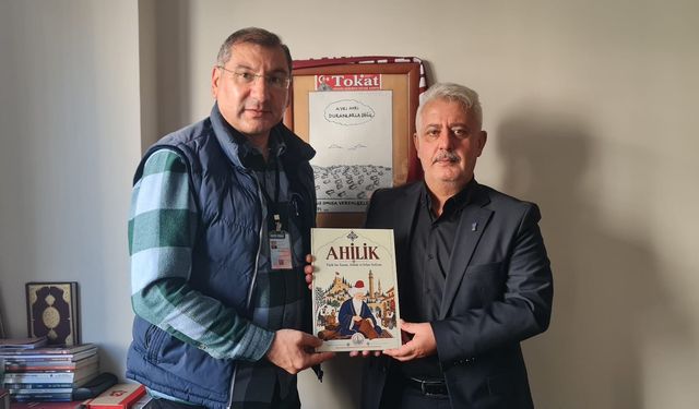 Tokat Bakkallar Odası'ndan Ahilik kitabı