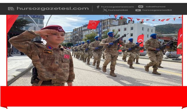 Cumhuriyet'in 103. Yılını Tokatlılar Coşkuyla Kutladı