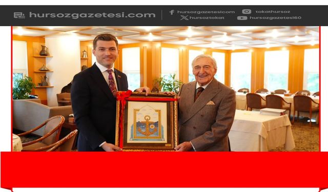 Erbaa Belediye Başkanı Ertuğrul Karagöl’den Rahmi Koç’a Anlamlı Ziyaret