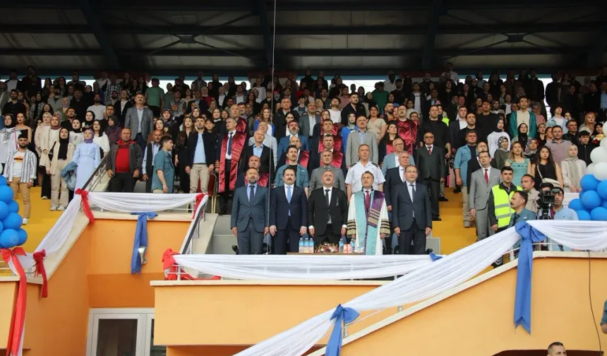 TOGÜ'de MEZUNİYET COŞKUSU YAŞANDI