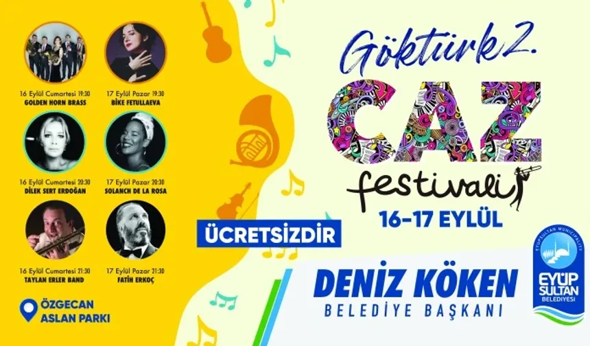 Göktürk 2. Caz Müzik Festivali heyecanı